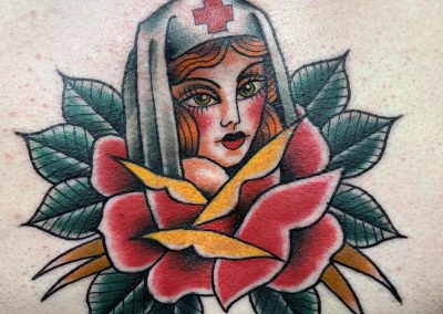 rose of no mans land vintage tattoo old school tattoo zürich classic tattoo uster tattoo studio old school tattoo