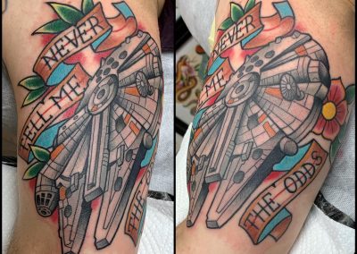 star wars tattoo neotraditional tattoo classic tattoo zurich tattoo color tattoo uster tattoo studio old school tattoo